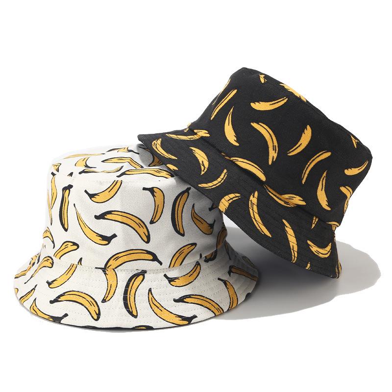 Banana Pattern Bucket Hat