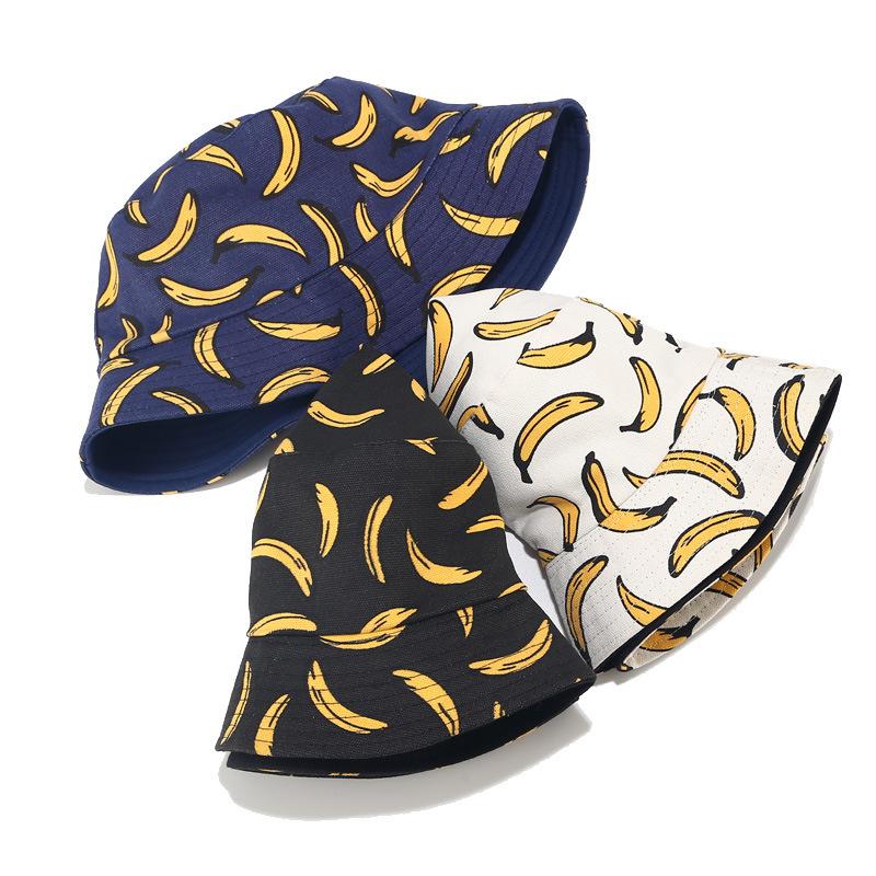 Banana Pattern Bucket Hat