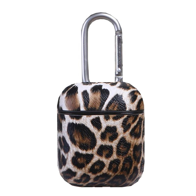 Air Pod Protective Cover Case In Leopard Print