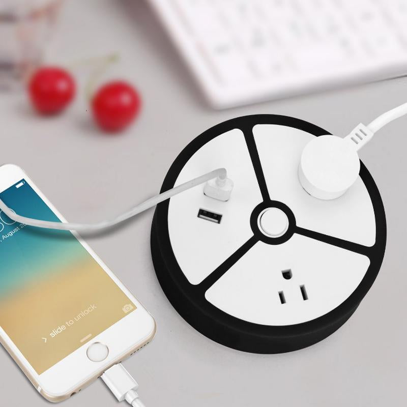 Power Packed Portable Outlet USB Power And AC