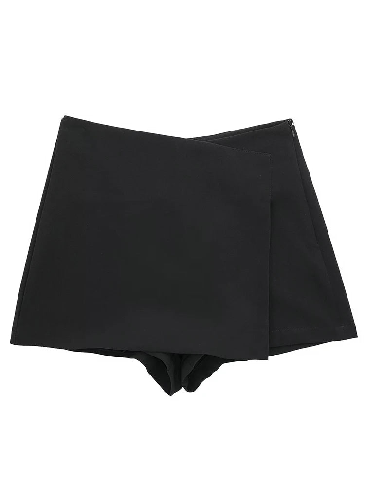 Willshela Women's Side Zipper Skirts /Shorts