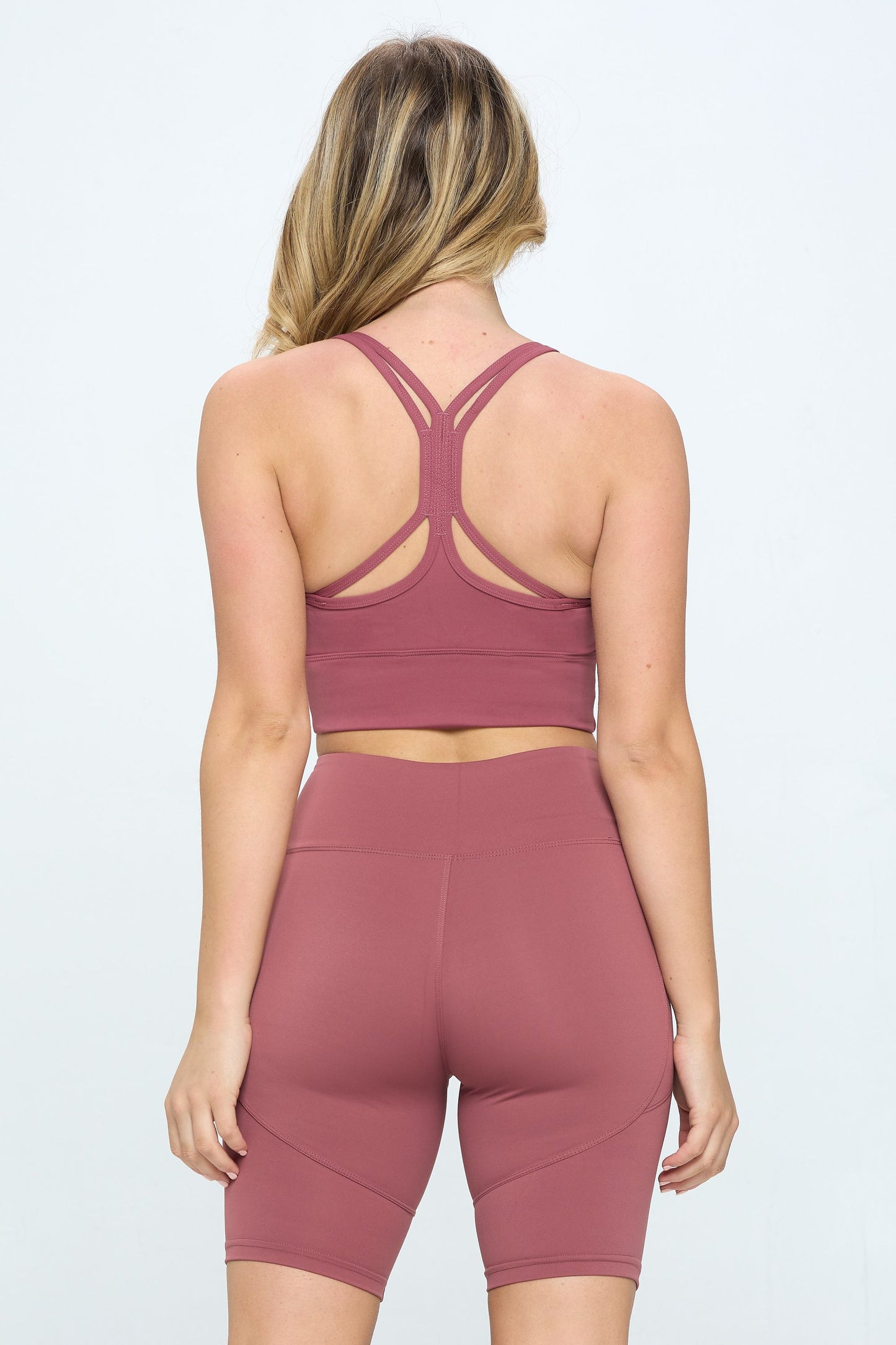 Criss Cross Back Sports Bra Active wear YS1211