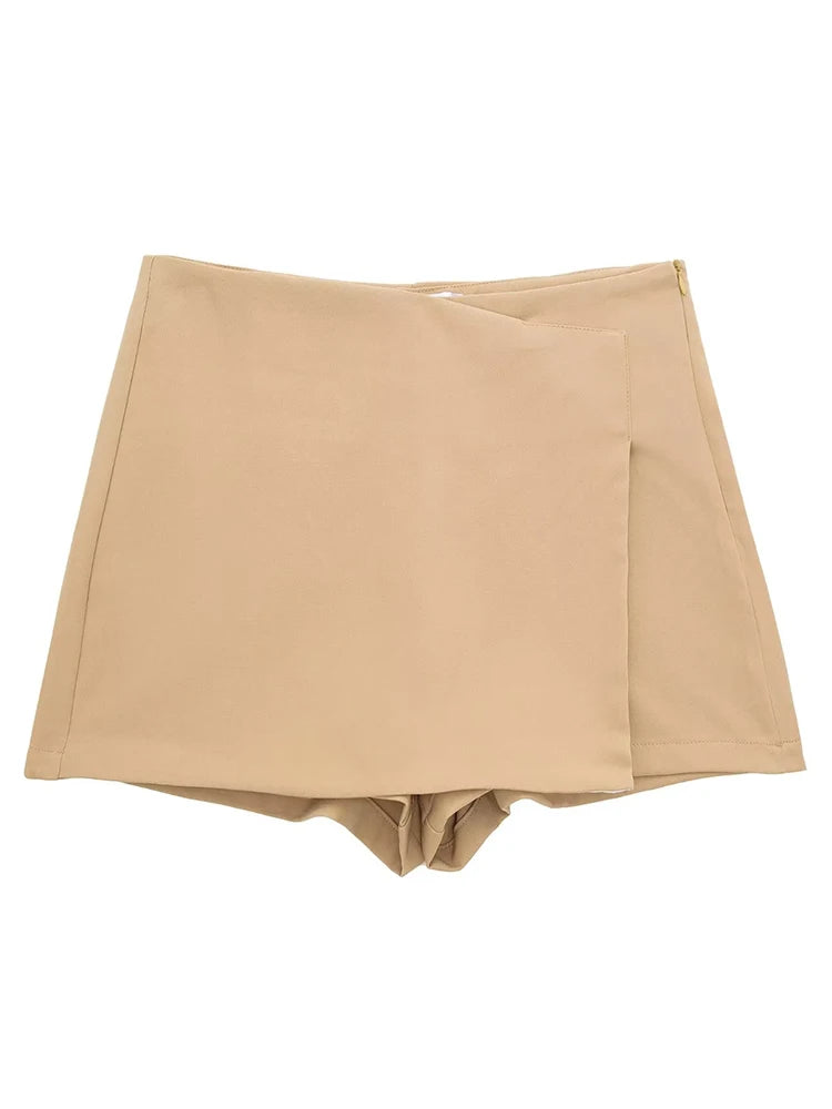 Willshela Women's Side Zipper Skirts /Shorts