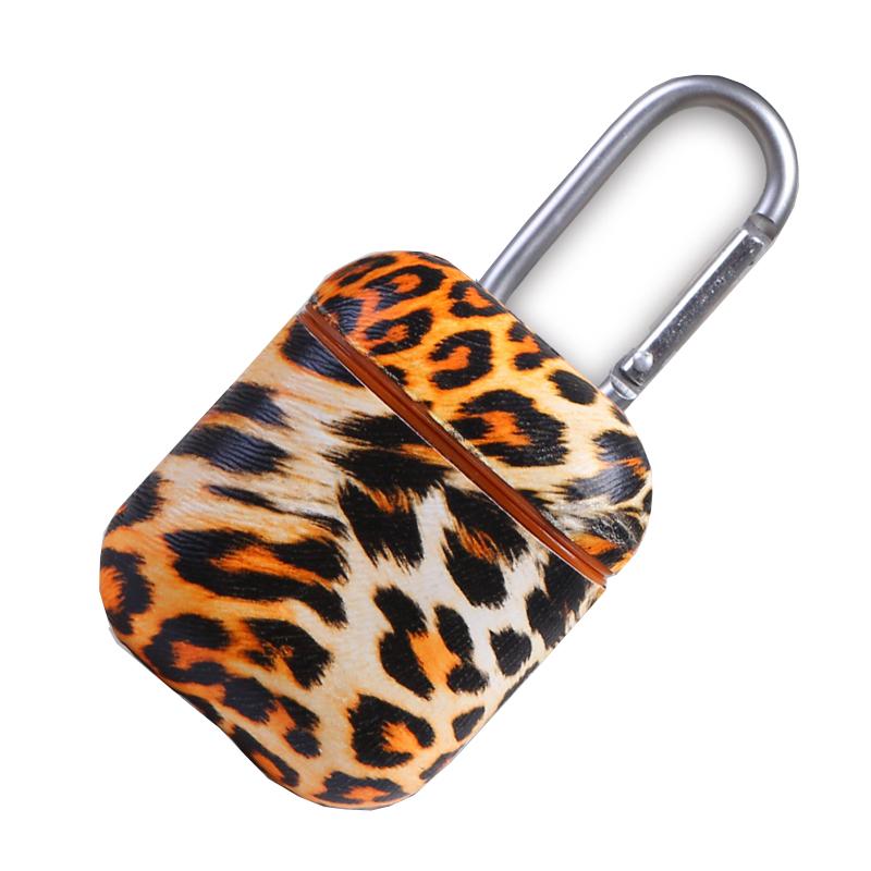 Air Pod Protective Cover Case In Leopard Print