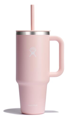 Hydro Flask All Around Travel Tumbler with Handle 32 Oz Trillium, Stainless Steel