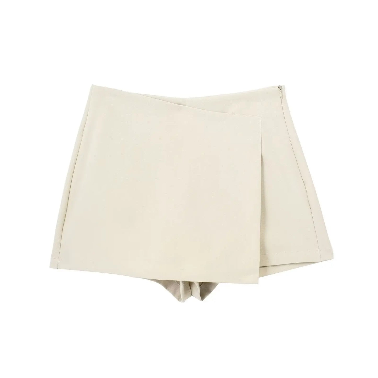 Willshela Women's Side Zipper Skirts /Shorts
