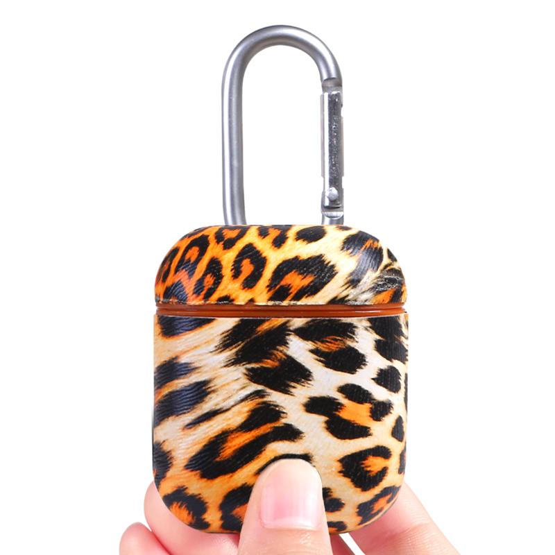 Air Pod Protective Cover Case In Leopard Print