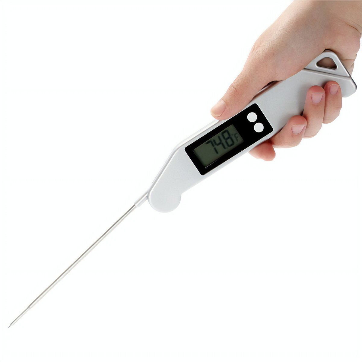 MAD MAN Digital Food Thermometer Silver