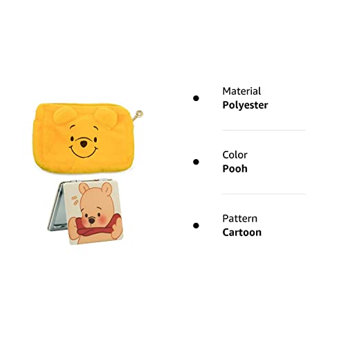 Kitty Travel Cosmetic Bag with Mirror