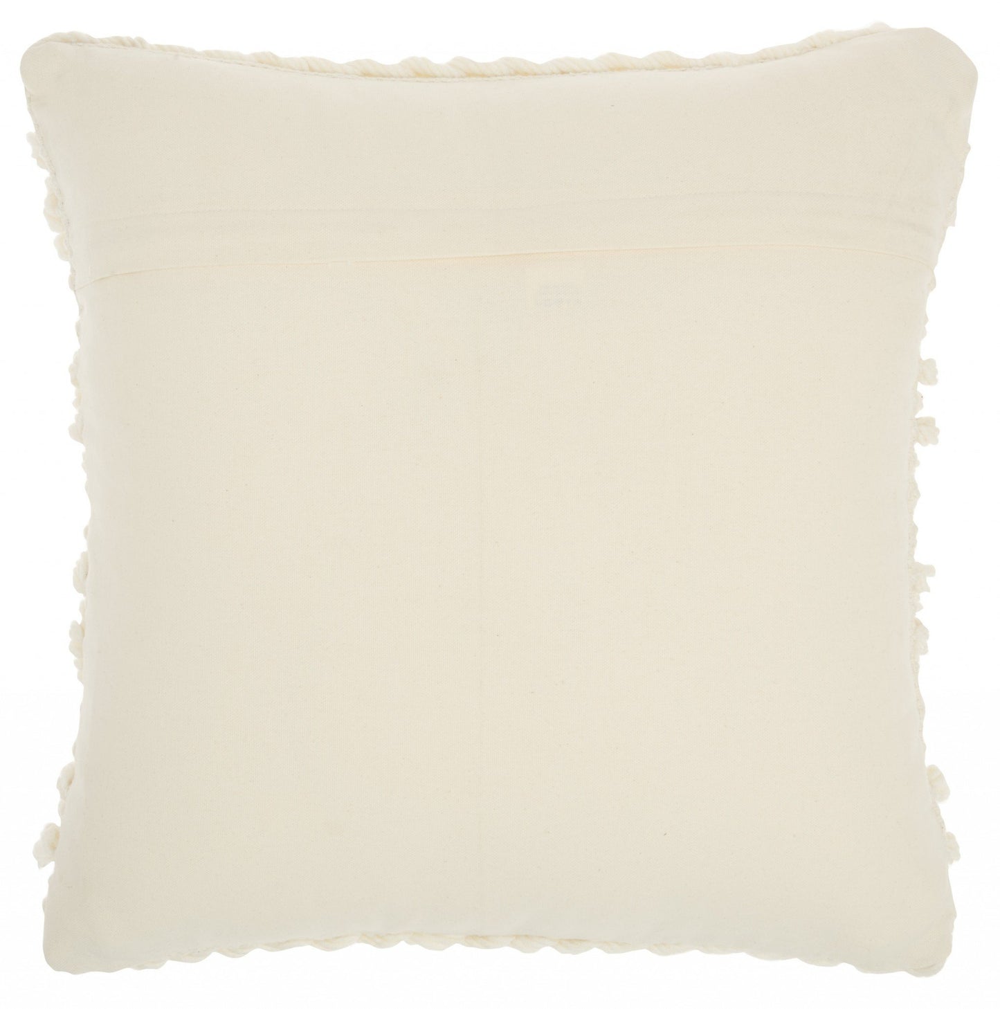 Ivory Textured Dots Throw Pillow