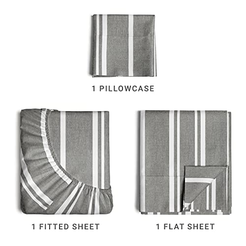 Queen Size 4 Piece Sheet Set - Comfy Breathable & Cooling Sheets - Hotel Luxury Bed Sheets for Women & Men - Deep Pockets, Easy-Fit, Extra Soft & Wrinkle Free Sheets - White Oeko-Tex Bed Sheet Set