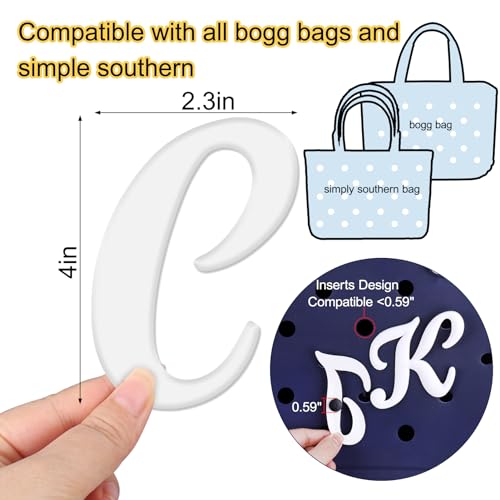 Letter Charms for Bogg Bag