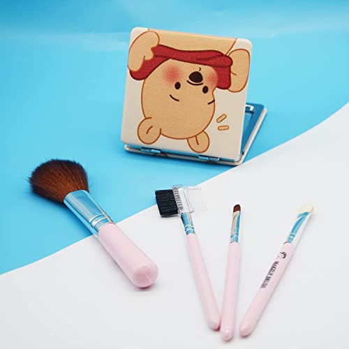 Kitty Travel Cosmetic Bag with Mirror