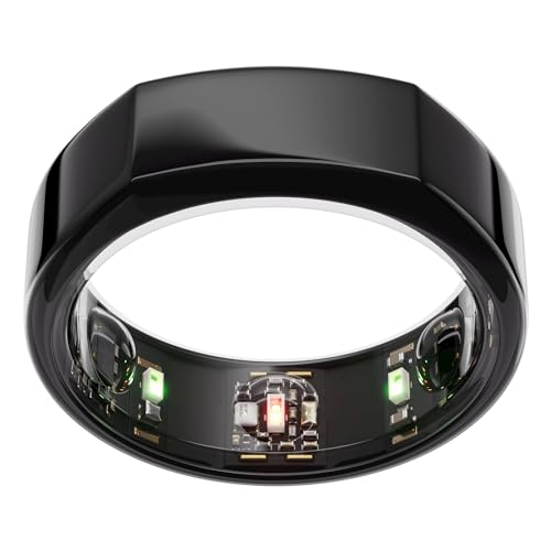 OURA SILVER RING GEN3 HORIZON HEART RATE- FITNESS TRACKER- 5-7 DAY BATTERY LIFE