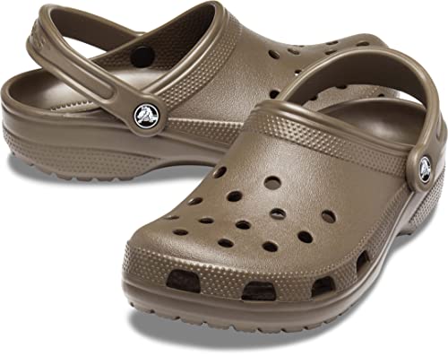 Crocs Unisex-Adult Classic Clogs (Best Sellers), Black, 9 Women/7 Men
