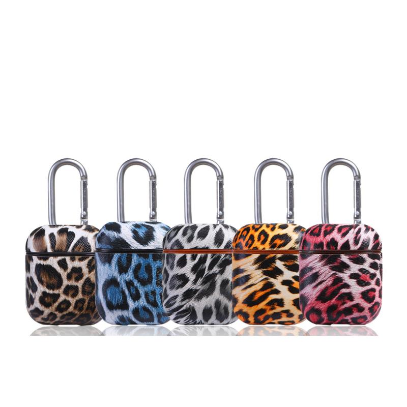 Air Pod Protective Cover Case In Leopard Print