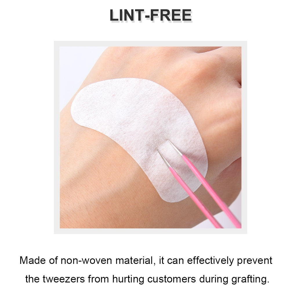50pairs Eyelash Pad Gel Patch Grafting Eyelashes Under Eye Patches For