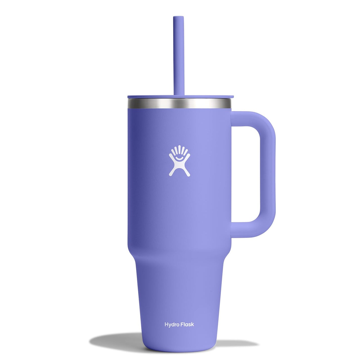 Hydro Flask All Around Travel Tumbler with Handle 32 Oz Trillium, Stainless Steel
