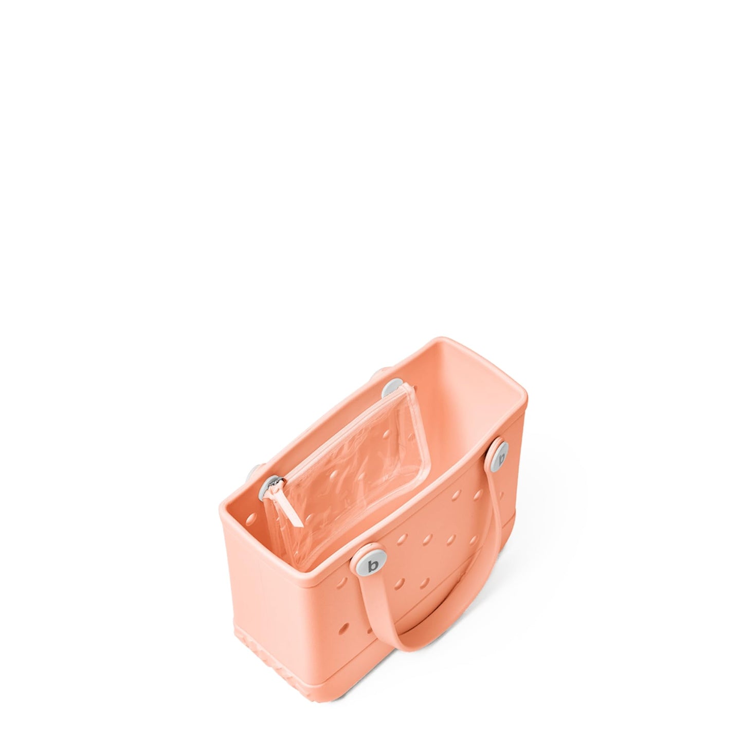 BOGG BAG - Small Tote Bag - Blowing Pink Bubbles - 11in L x 4.5in W x 8.5in H - Lightweight, Washable, Durable - All Purpose EVA - for Beach, Pool, Boat, Work, Sports