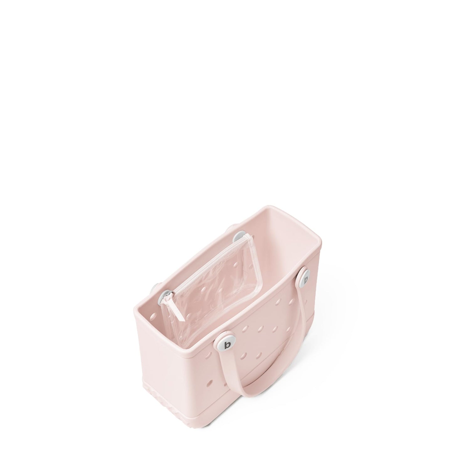 BOGG BAG - Small Tote Bag - Blowing Pink Bubbles - 11in L x 4.5in W x 8.5in H - Lightweight, Washable, Durable - All Purpose EVA - for Beach, Pool, Boat, Work, Sports