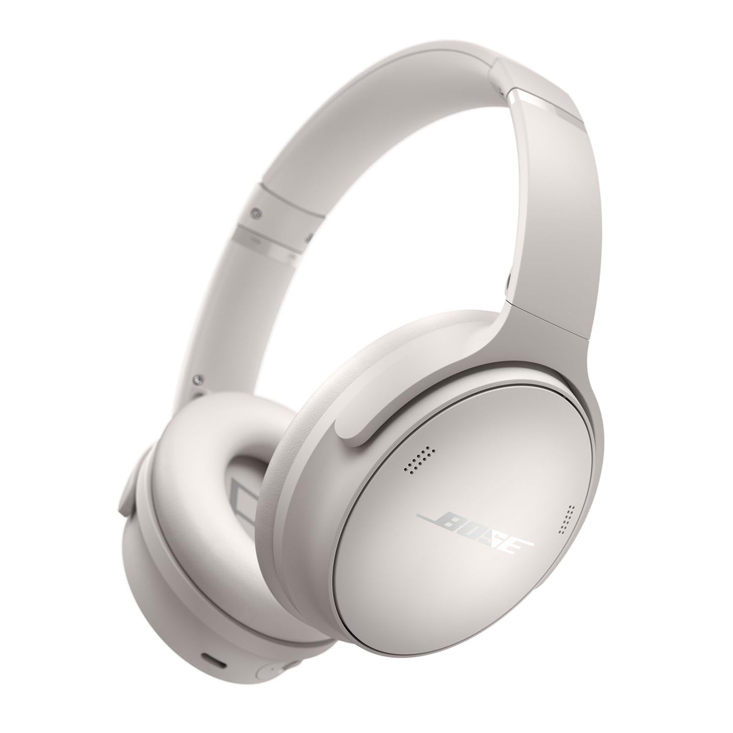 Bose QuietComfort Bluetooth Headphones, Wireless Headphones with Active Over Ear Noise Cancelling and Mic, Deep Bass, Up to 24 Hours of Playtime, Black