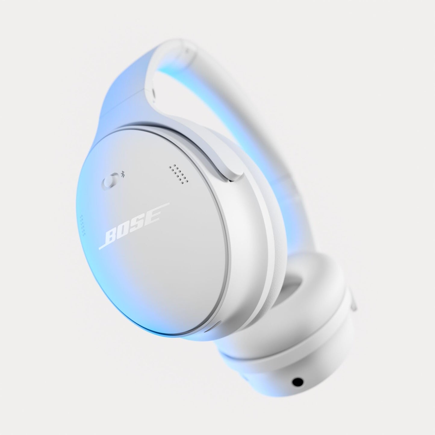 Bose QuietComfort Bluetooth Headphones, Wireless Headphones with Active Over Ear Noise Cancelling and Mic, Deep Bass, Up to 24 Hours of Playtime, Black