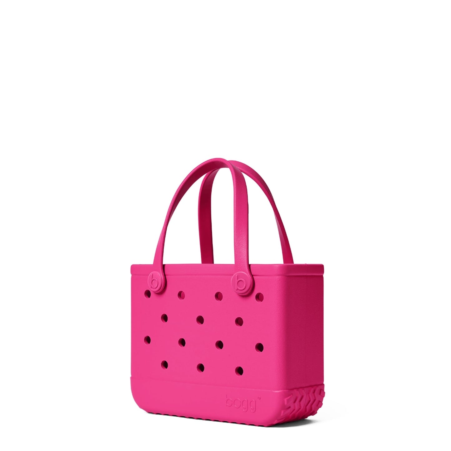 BOGG BAG - Small Tote Bag - Blowing Pink Bubbles - 11in L x 4.5in W x 8.5in H - Lightweight, Washable, Durable - All Purpose EVA - for Beach, Pool, Boat, Work, Sports
