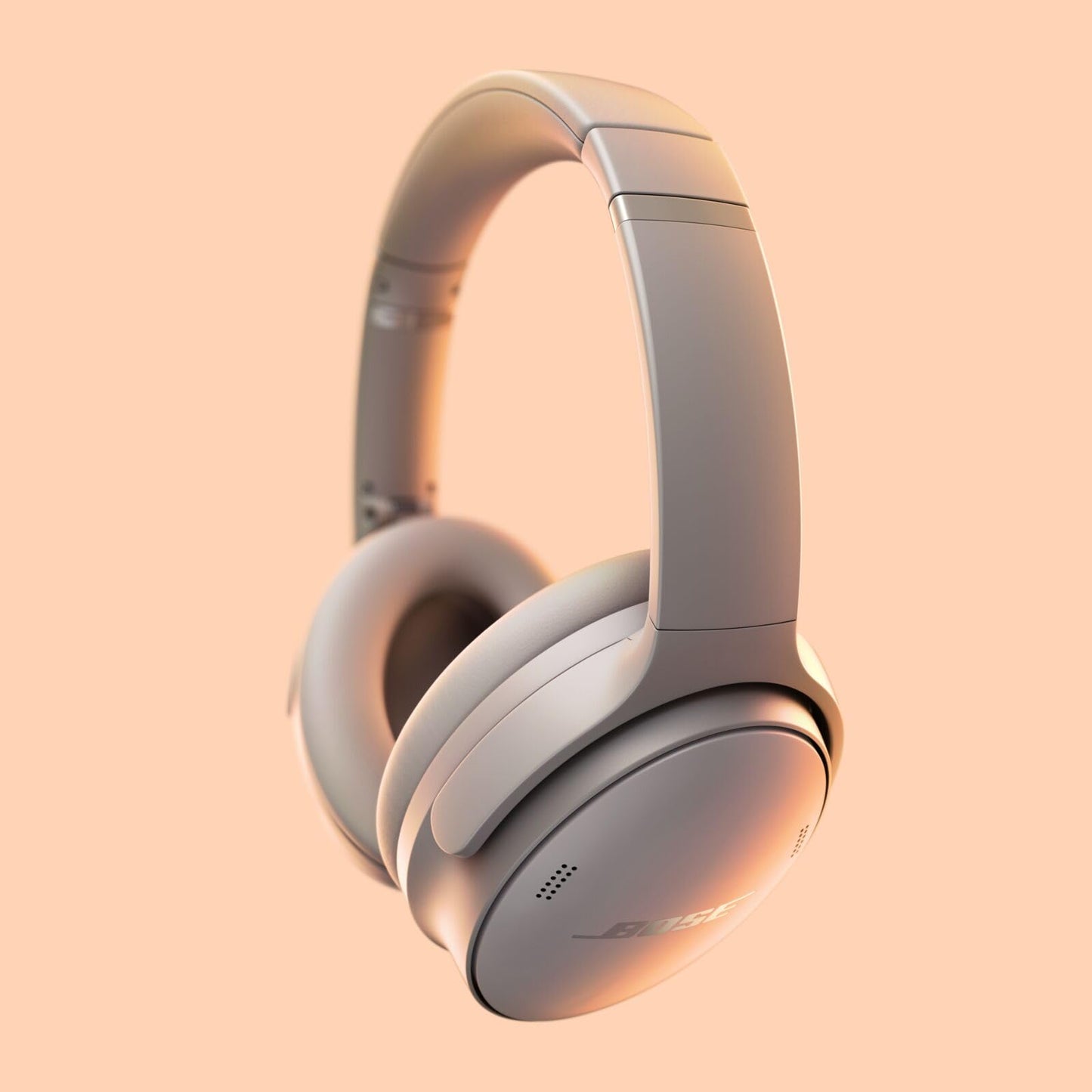 Bose QuietComfort Bluetooth Headphones, Wireless Headphones with Active Over Ear Noise Cancelling and Mic, Deep Bass, Up to 24 Hours of Playtime, Black