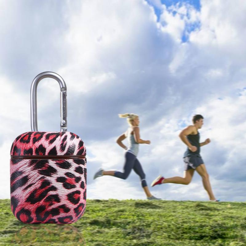 Air Pod Protective Cover Case In Leopard Print