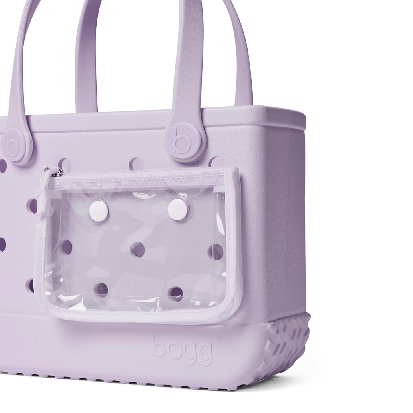 BOGG BAG - Small Tote Bag - Blowing Pink Bubbles - 11in L x 4.5in W x 8.5in H - Lightweight, Washable, Durable - All Purpose EVA - for Beach, Pool, Boat, Work, Sports
