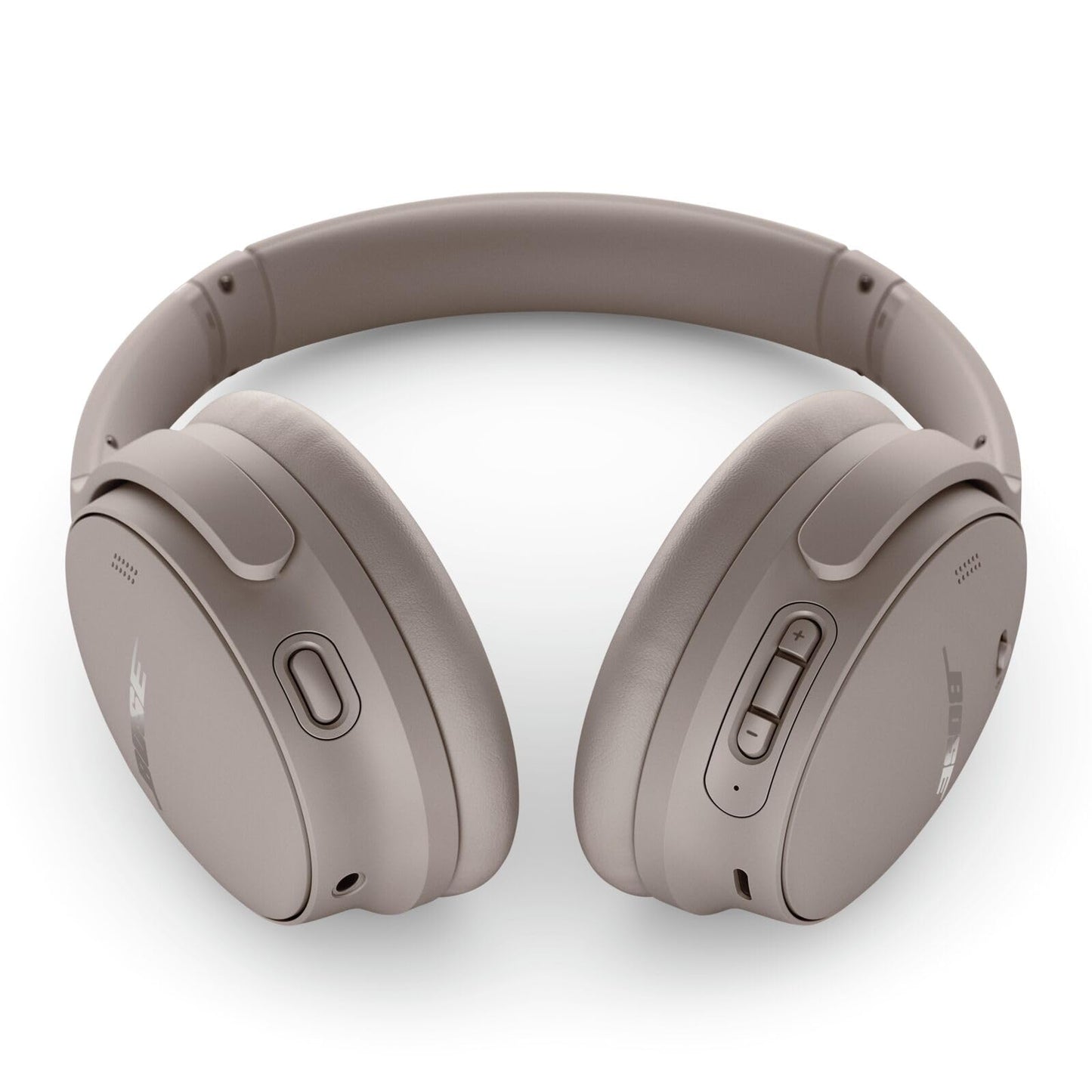 Bose QuietComfort Bluetooth Headphones, Wireless Headphones with Active Over Ear Noise Cancelling and Mic, Deep Bass, Up to 24 Hours of Playtime, Black