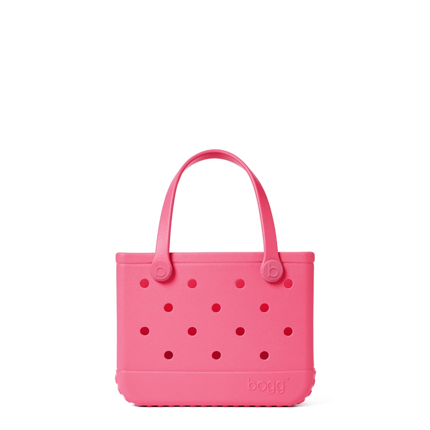 BOGG BAG - Small Tote Bag - Blowing Pink Bubbles - 11in L x 4.5in W x 8.5in H - Lightweight, Washable, Durable - All Purpose EVA - for Beach, Pool, Boat, Work, Sports