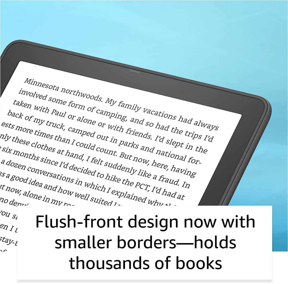 Amazon Kindle Paperwhite Signature Edition (32 GB) – With auto-adjusting front light, wireless charging, 6.8“ display