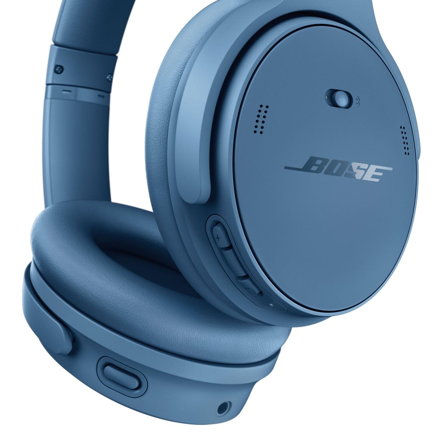 Bose QuietComfort Bluetooth Headphones, Wireless Headphones with Active Over Ear Noise Cancelling and Mic, Deep Bass, Up to 24 Hours of Playtime, Black