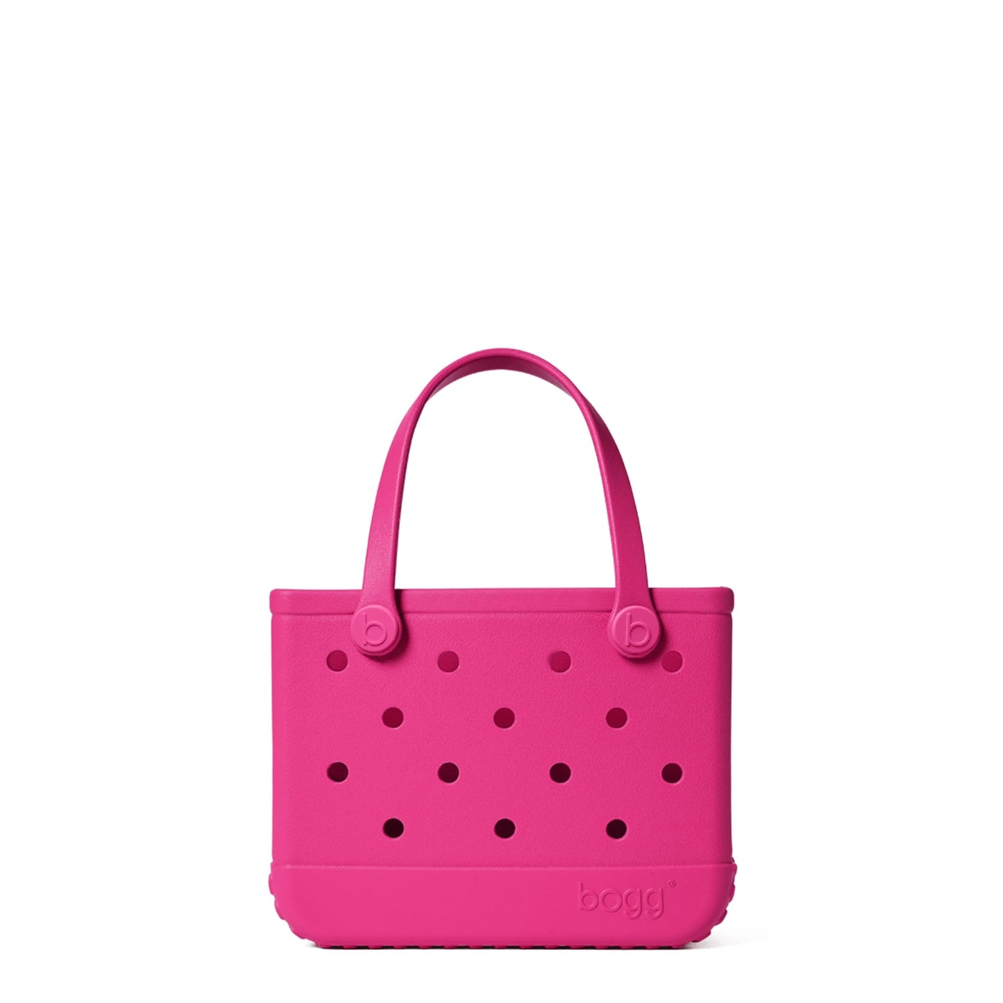 BOGG BAG - Small Tote Bag - Blowing Pink Bubbles - 11in L x 4.5in W x 8.5in H - Lightweight, Washable, Durable - All Purpose EVA - for Beach, Pool, Boat, Work, Sports