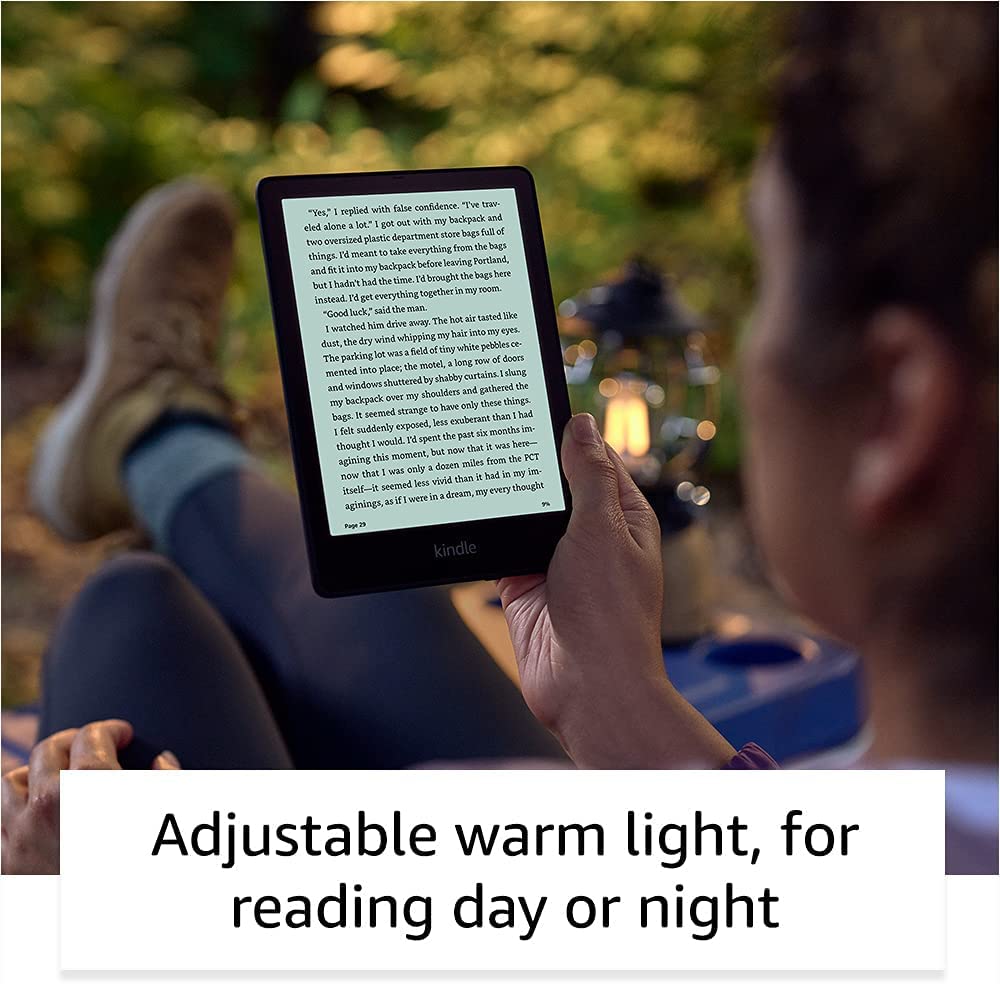 Amazon Kindle Paperwhite Signature Edition (32 GB) – With auto-adjusting front light, wireless charging, 6.8“ display
