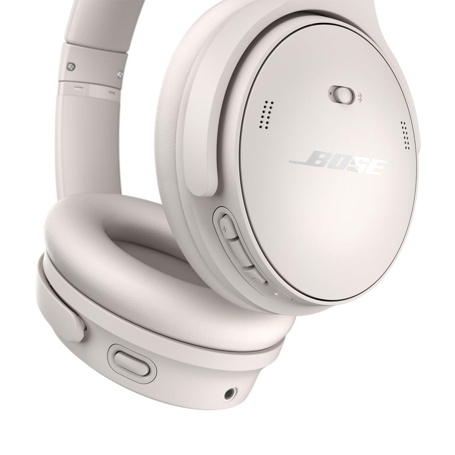Bose QuietComfort Bluetooth Headphones, Wireless Headphones with Active Over Ear Noise Cancelling and Mic, Deep Bass, Up to 24 Hours of Playtime, Black