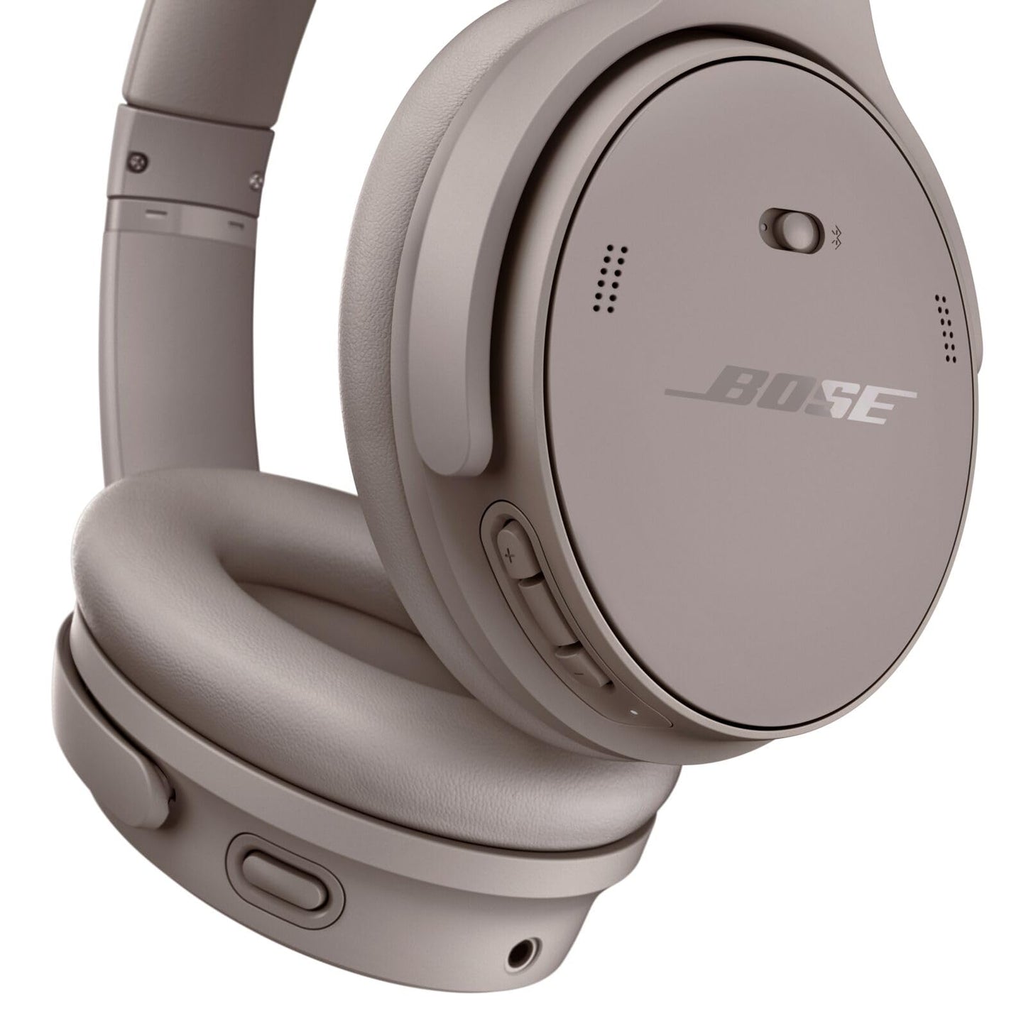 Bose QuietComfort Bluetooth Headphones, Wireless Headphones with Active Over Ear Noise Cancelling and Mic, Deep Bass, Up to 24 Hours of Playtime, Black