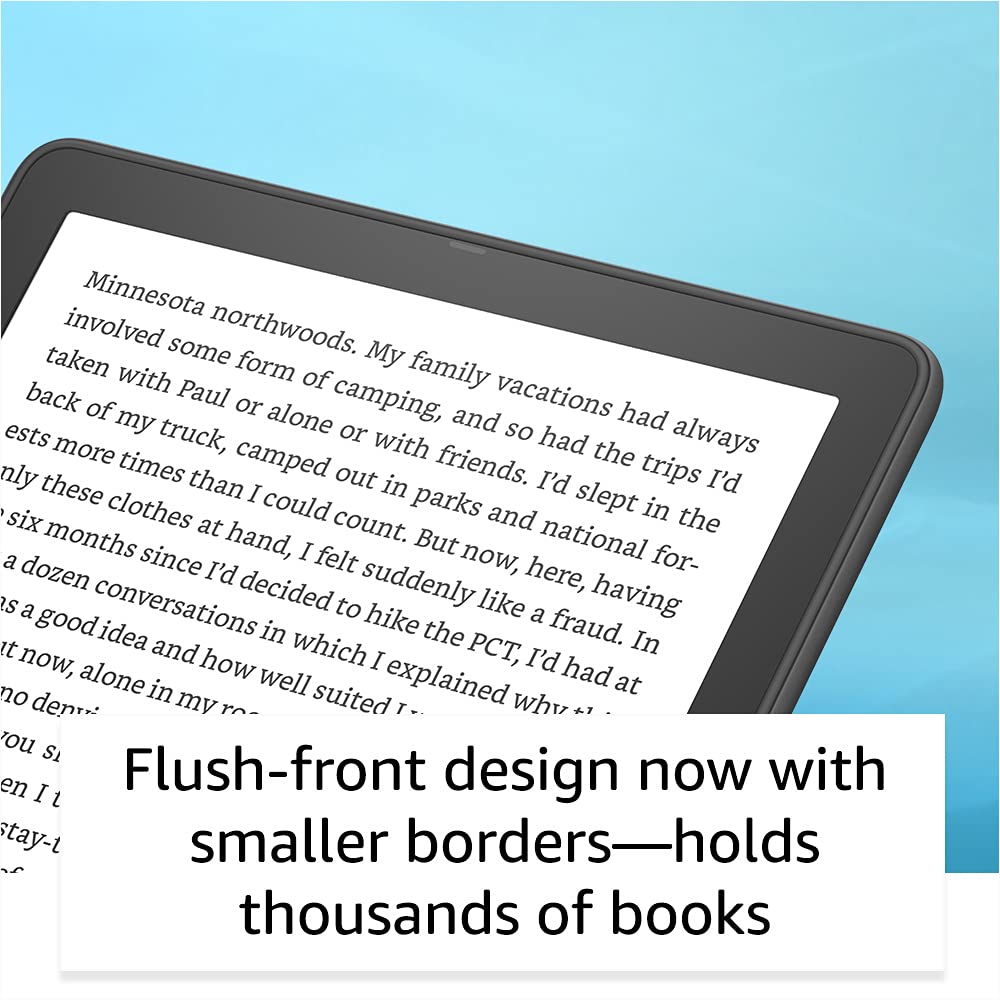 Amazon Kindle Paperwhite Signature Edition (32 GB) – With auto-adjusting front light, wireless charging, 6.8“ display