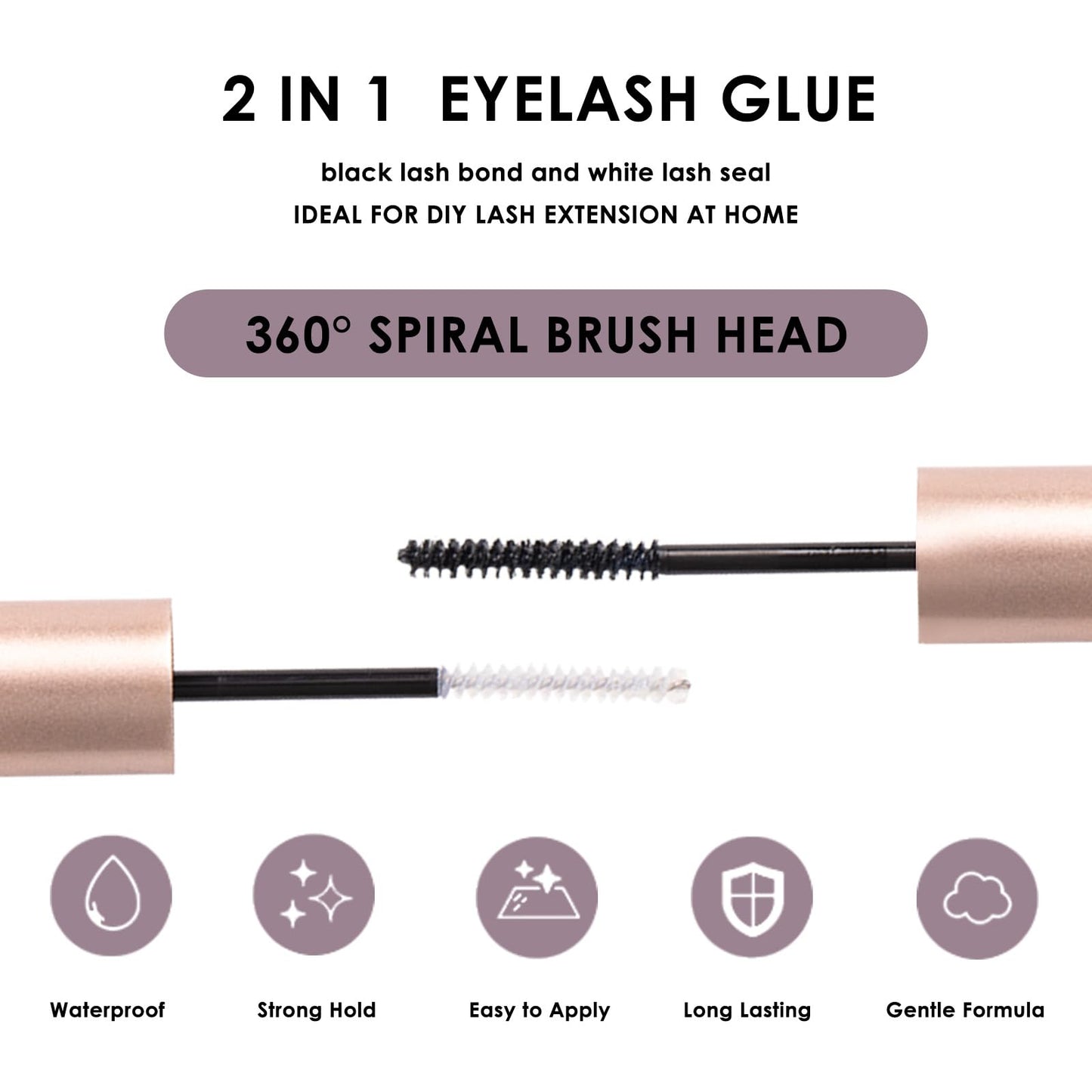 Lash Extension Kit 72 Cluster Individual Lashes Natural with Lash Bond and Seal Super Hold Eyelash Tweezers Lash Glue Remover Easy to Remove Lash Clusters Kit DIY at Home 10-16mm C/D Curl - OP01