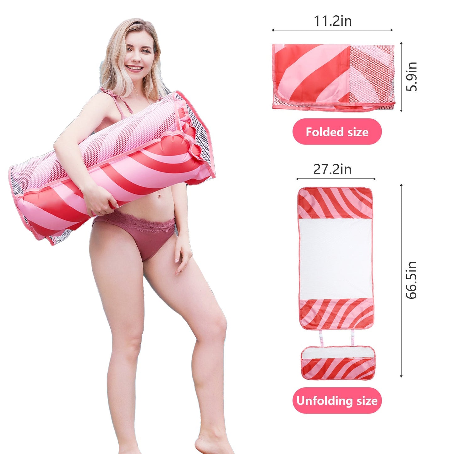 Durable Inflatable Pool Water Hammock