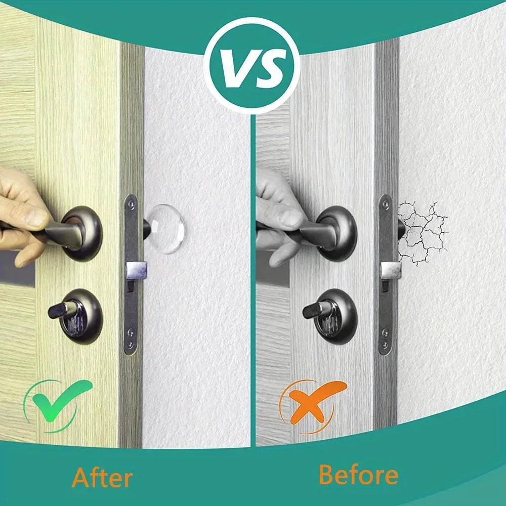 Door Knob Wall Shield Clear