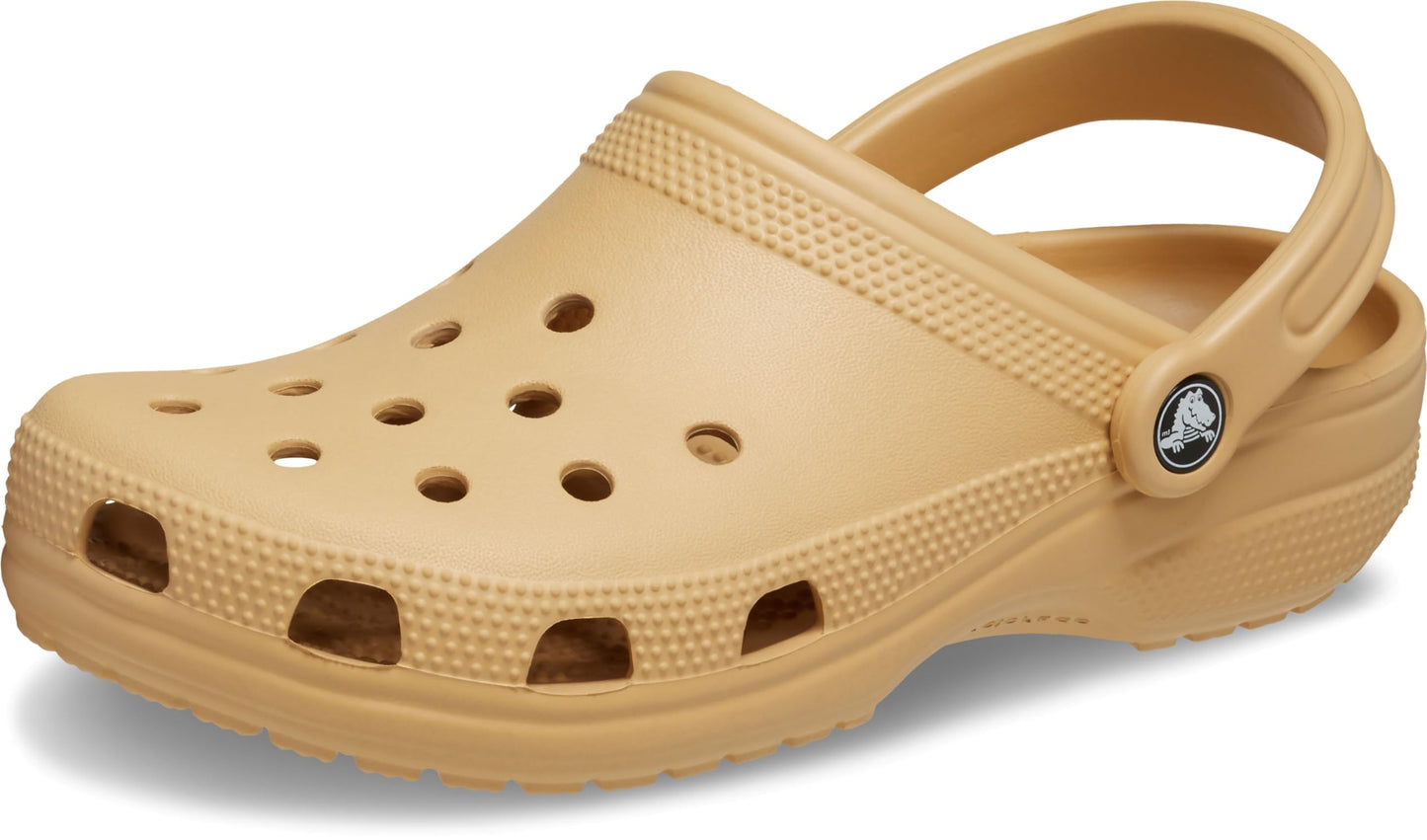 Crocs Unisex-Adult Classic Clogs (Best Sellers), Black, 9 Women/7 Men