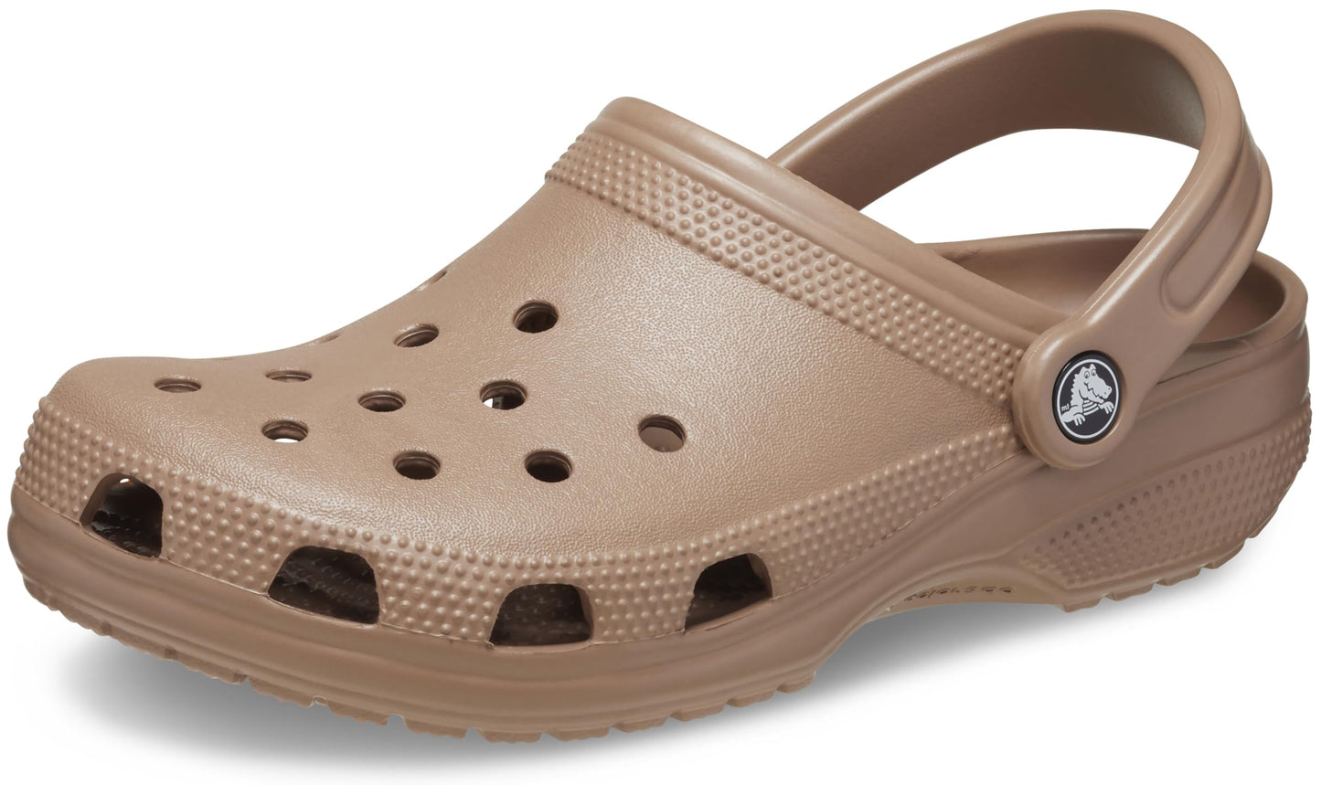 Crocs Unisex-Adult Classic Clogs (Best Sellers), Black, 9 Women/7 Men
