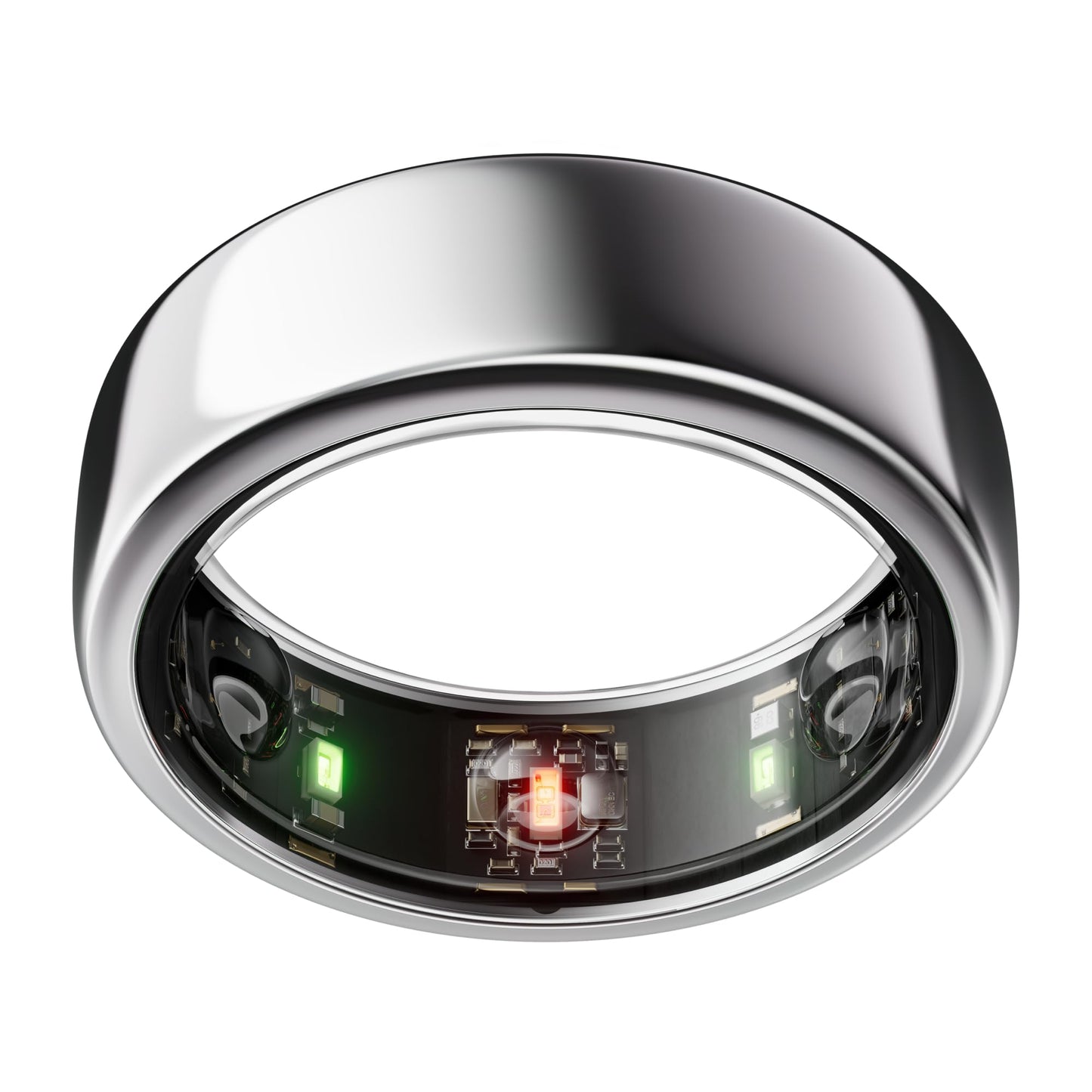 OURA SILVER RING GEN3 HORIZON HEART RATE- FITNESS TRACKER- 5-7 DAY BATTERY LIFE