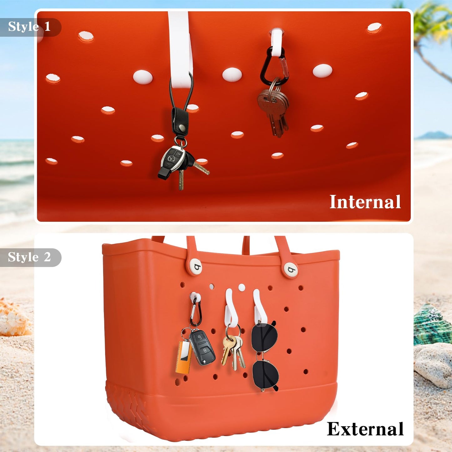 4PCS Accessories for Bogg Bag