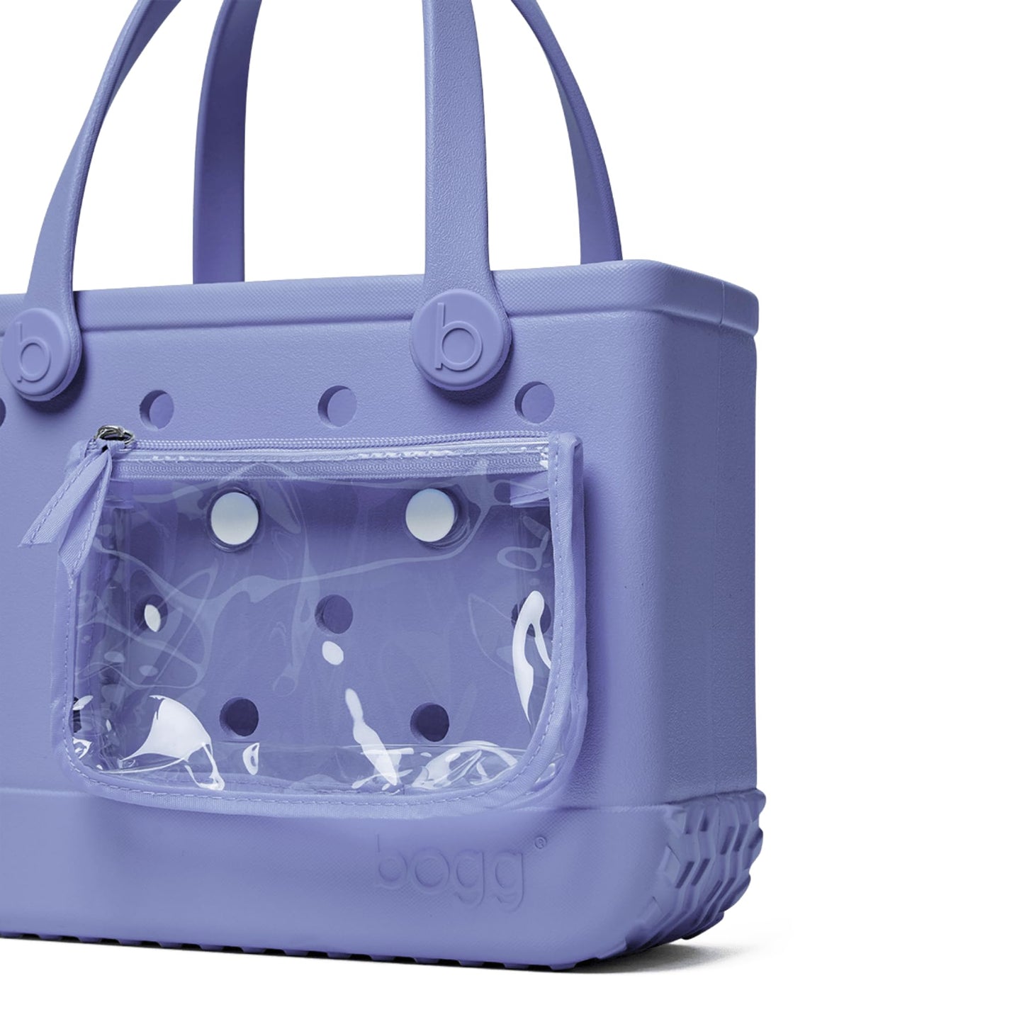 BOGG BAG - Small Tote Bag - Blowing Pink Bubbles - 11in L x 4.5in W x 8.5in H - Lightweight, Washable, Durable - All Purpose EVA - for Beach, Pool, Boat, Work, Sports
