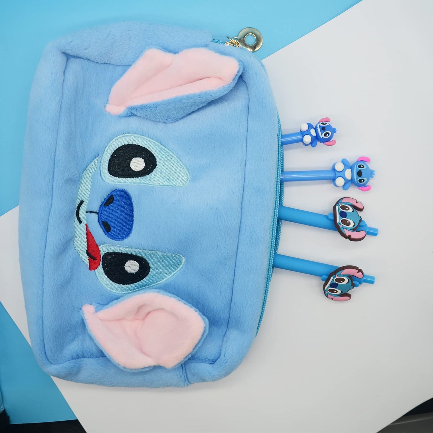 Kitty Travel Cosmetic Bag with Mirror