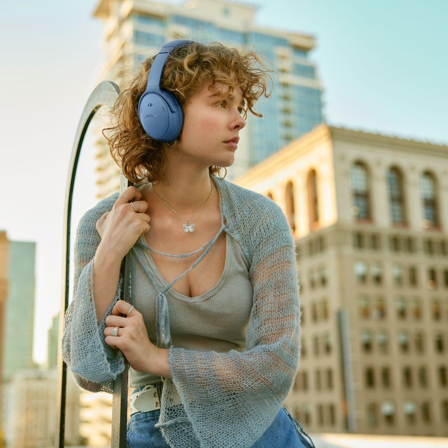 Bose QuietComfort Bluetooth Headphones, Wireless Headphones with Active Over Ear Noise Cancelling and Mic, Deep Bass, Up to 24 Hours of Playtime, Black