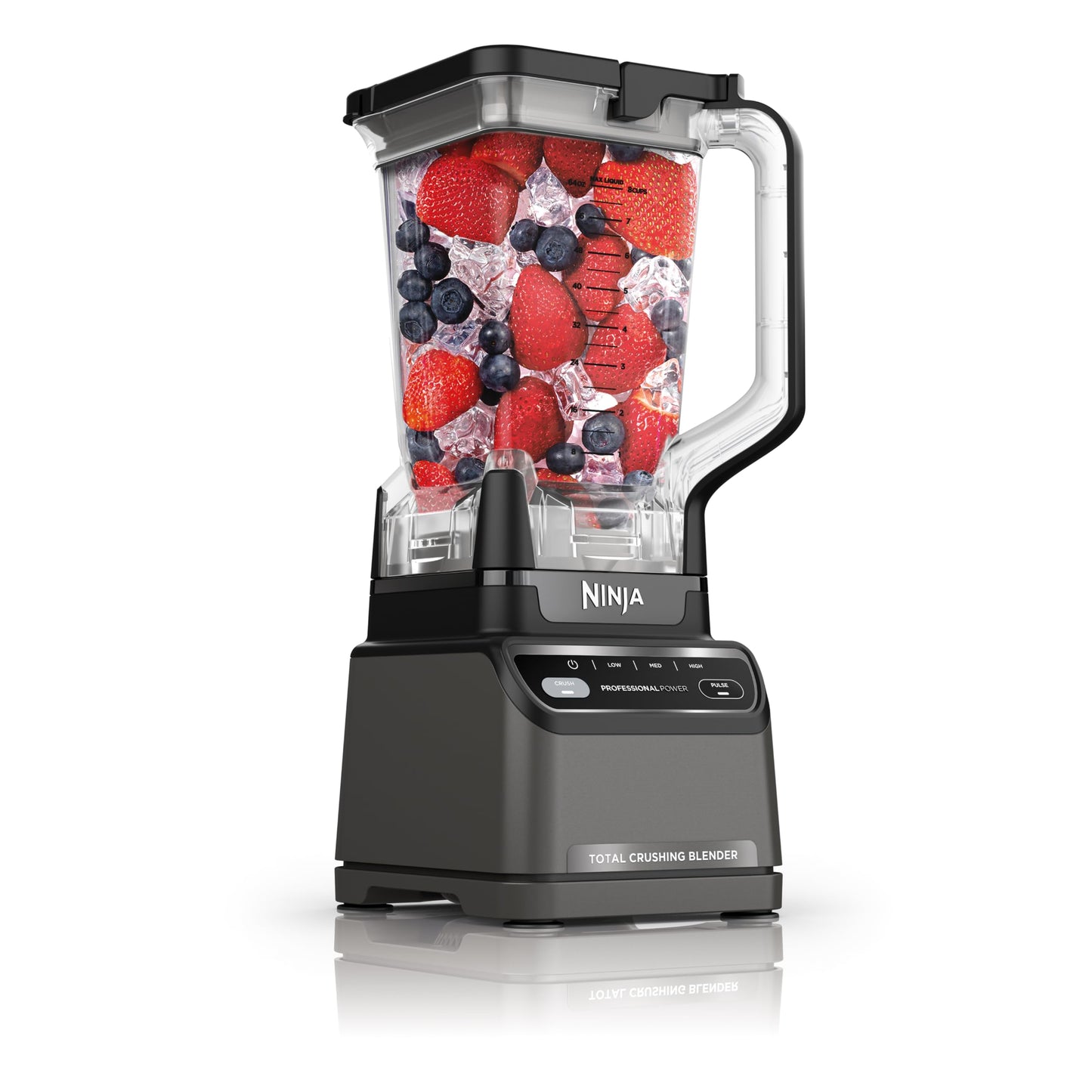 Ninja BL610 Professional 72 Oz Countertop Blender with 1000-Watt Base and Total Crushing Technology for-Smoothies, Ice and Frozen Fruit, Black